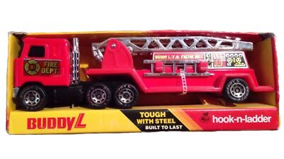 1983 Buddy L Fire Department Hook-N-Ladder Truck In Box (B24) | eBay