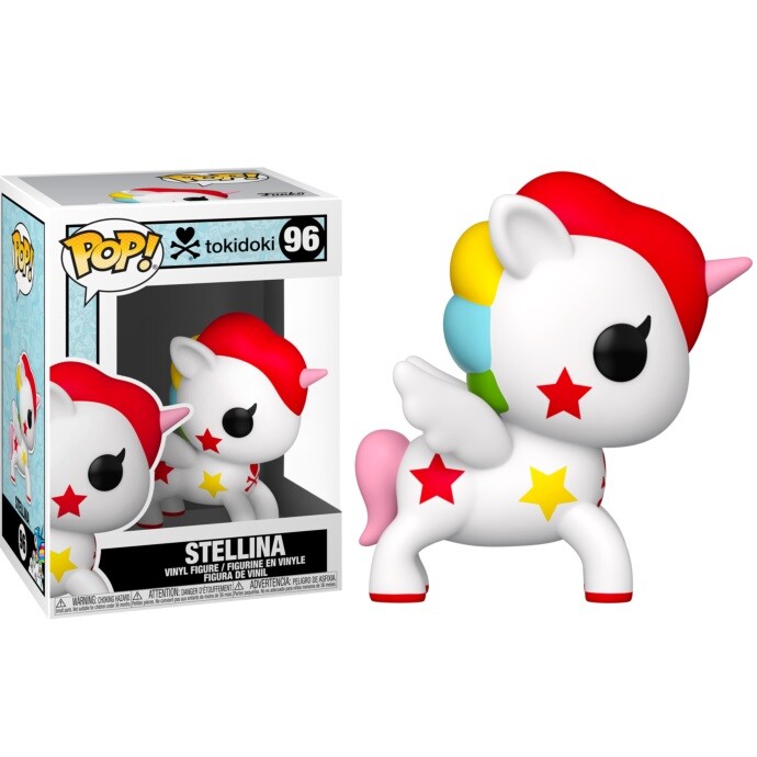 FUNKO POP TOKIDOKI 96 STELLINA UNICORNO VINYL ACTION FIGURE STATUA DA COLLEZIONE