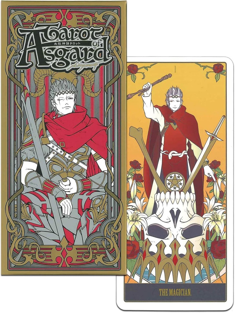 Norse Mythology Tarot Card Deck Asgard Naoki Yamamoto 27sheets