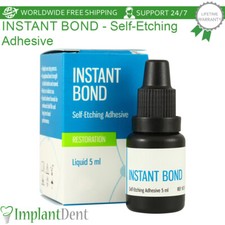 Dental Instant Bond Self-Etching Adhesive 5ml, 20 Sec Light Cure Time Dentistry