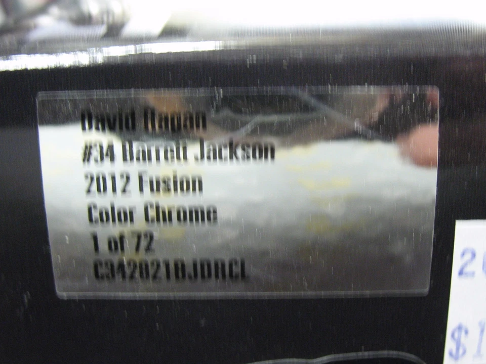 David Ragan NASCAR 1:24 #34 Barrett Jackson 2012 color fusión cromo 1/72 Foto 3 de 4