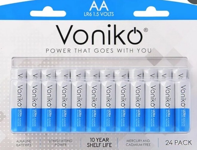 AA Batteries -24 Pack Double A Battery Christmas Toy Power Long Lasting Set Bulk-image