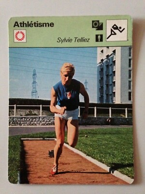 Carte Collection Éditions Rencontre 1979 – ATHLÉTISME – Wilma