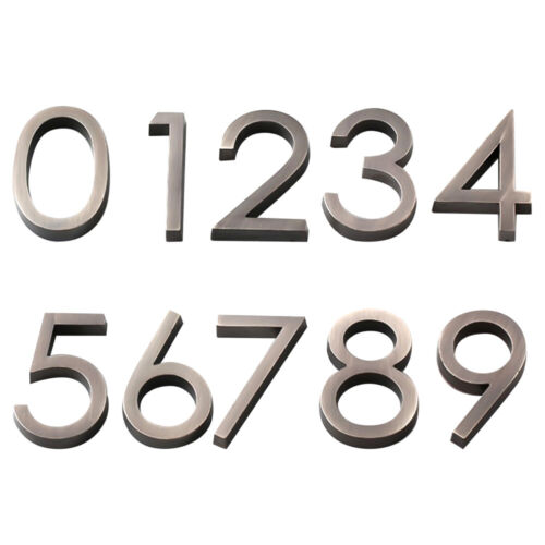 10 Pcs Number Adhesive Numbers for Exterior Office