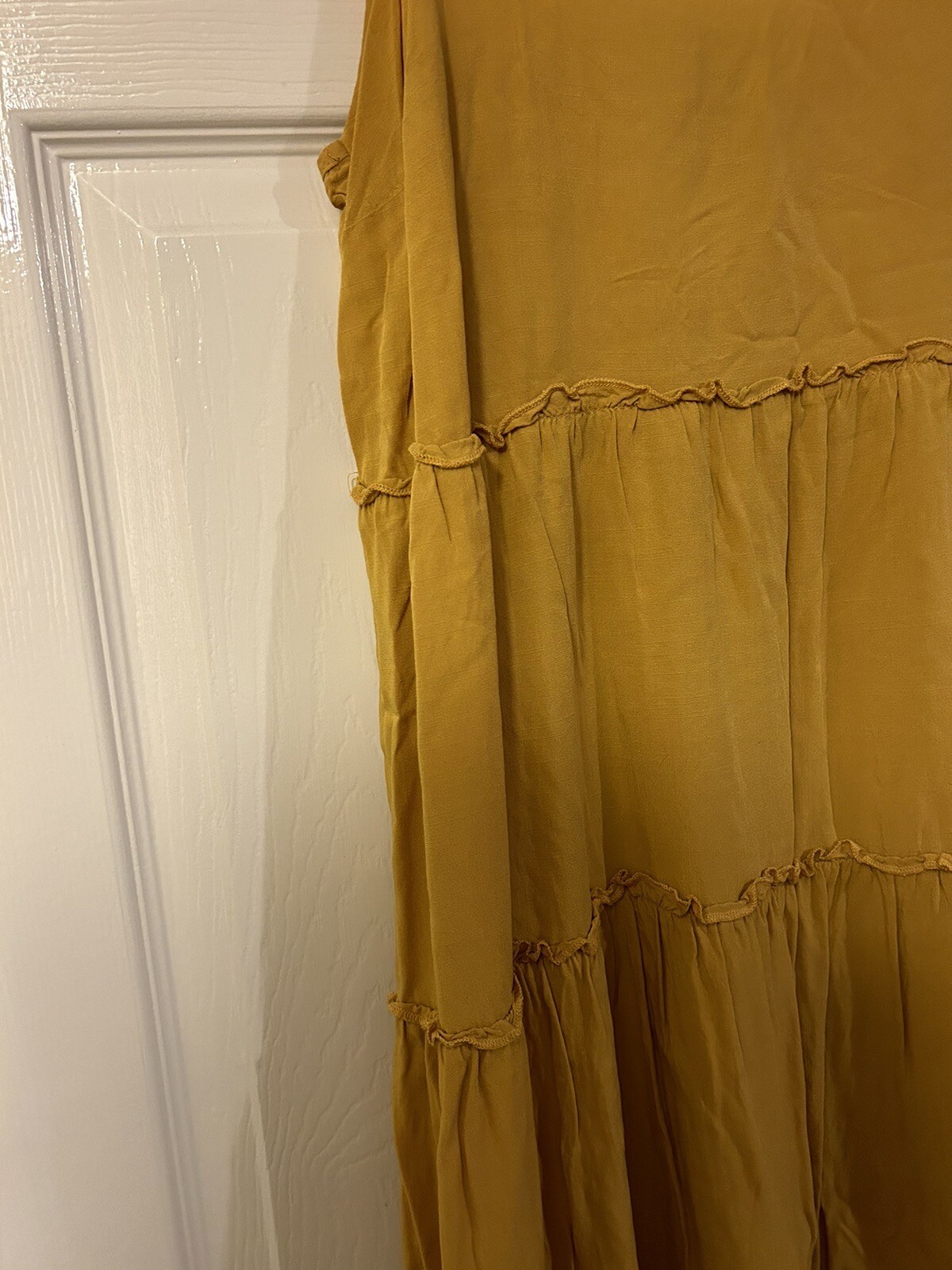 Newlook Mustard Yellow Beach Dress 12 eBay