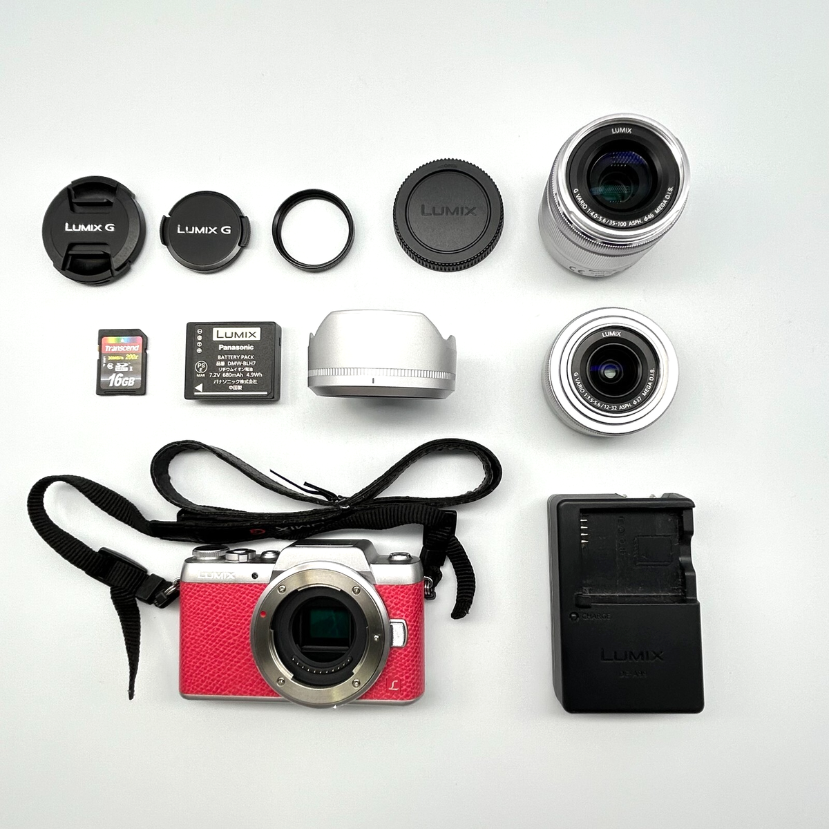 Panasonic LUMIX DMC-GF7 F3.5-5.6 12-32mm F4.0-5.6 35-100mm