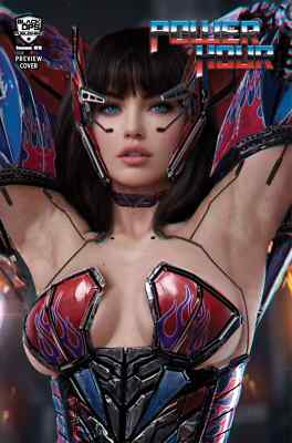 Power Hour #2 Cosplay Shikarii Robot Up-Close Trade Variant Cover Black Ops