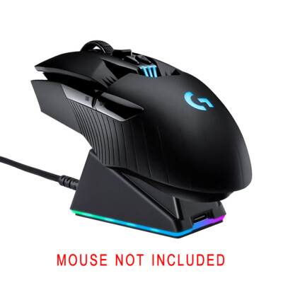 Charging Dock for Logitech G403 G603 G703 G903 Wireless Gaming Mouse 