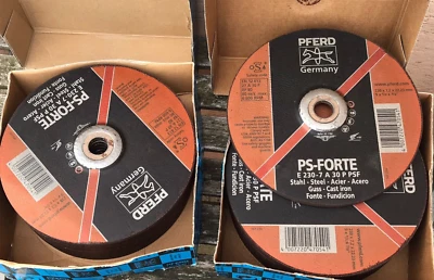 PFERD LOT 20 DISQUE de MEULEUSE 23cm à Tronçonner ACIER FONTE PSF PS FORTE E-230 - Photo 1/4