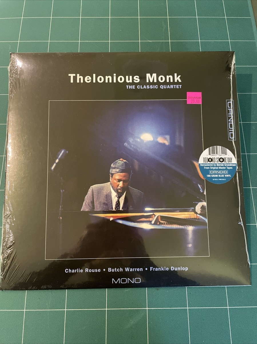 THELONIUS MONK QUARTET 200g LPレコード Thelonious Monk Quartet - Misterioso - 1960 Riverside - VG/VG+