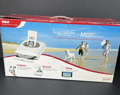RCA Small Wonder Memory Maker Capture / Video Moments & Save Videos to DVD *NEW