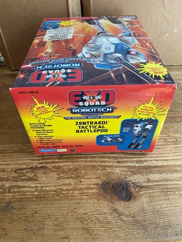 Centraedi Tactical Battlepod E-Frame Exo Squad Robotech scatola sigillata compagni di gioco vintage - Foto 6 di 10