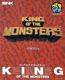 King of the Monsters 55 MEGA Neo Geo AES WORKING COMPLETE ORIGINAL with BOX Used
