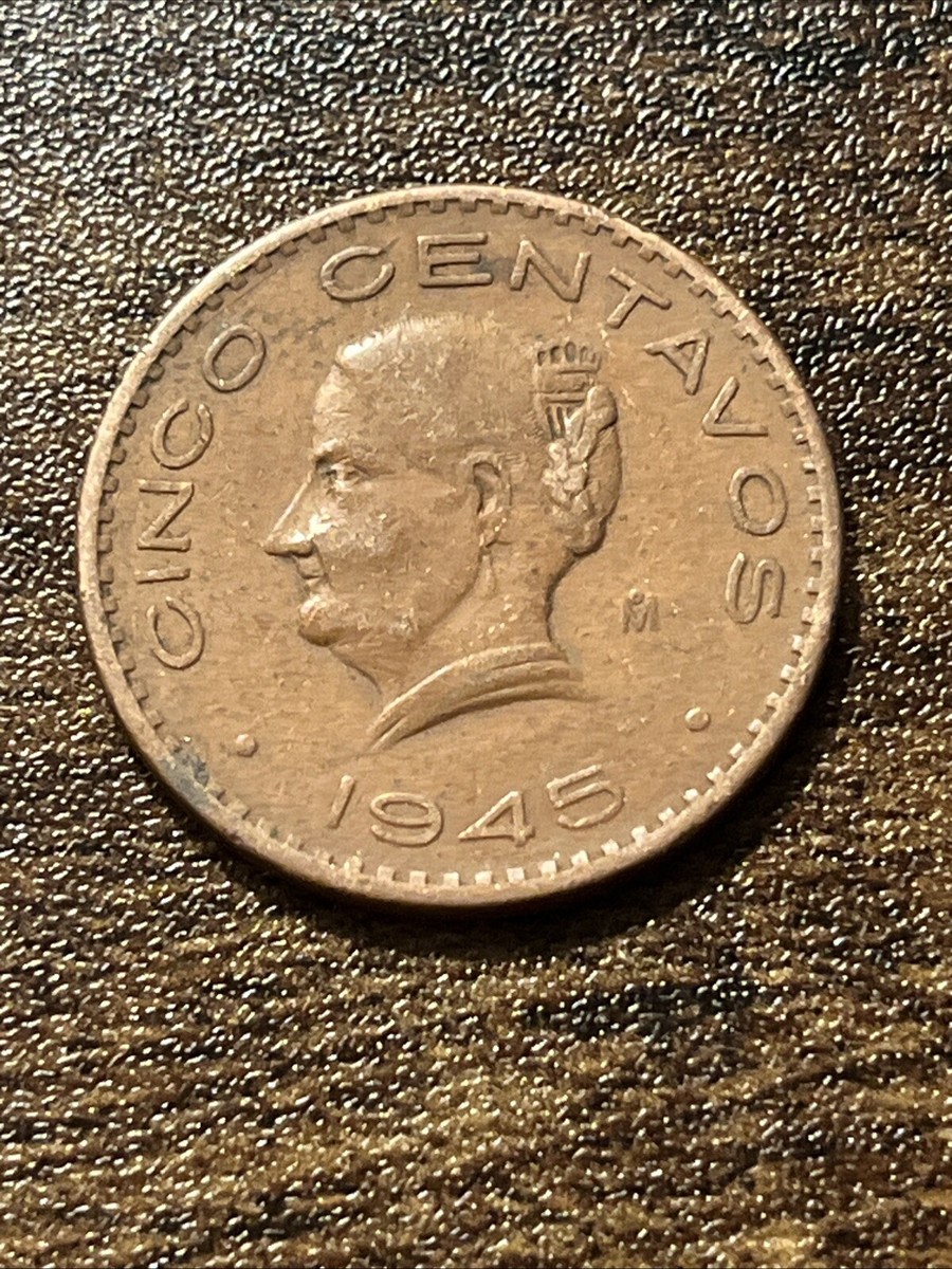 1945年メキシコ 5センタボス  コレクション