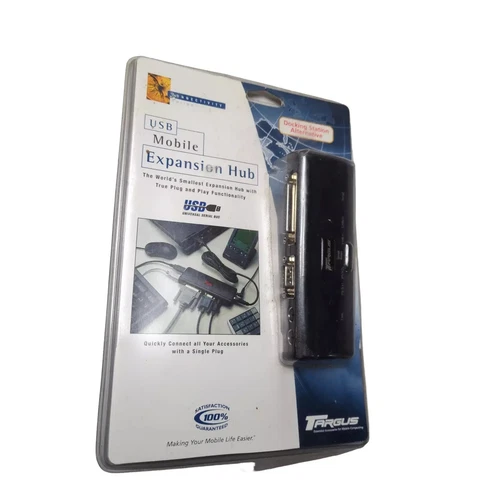 Targus USB Mobile Expansion Hub PA070U Includes USB and PS/2 Ports