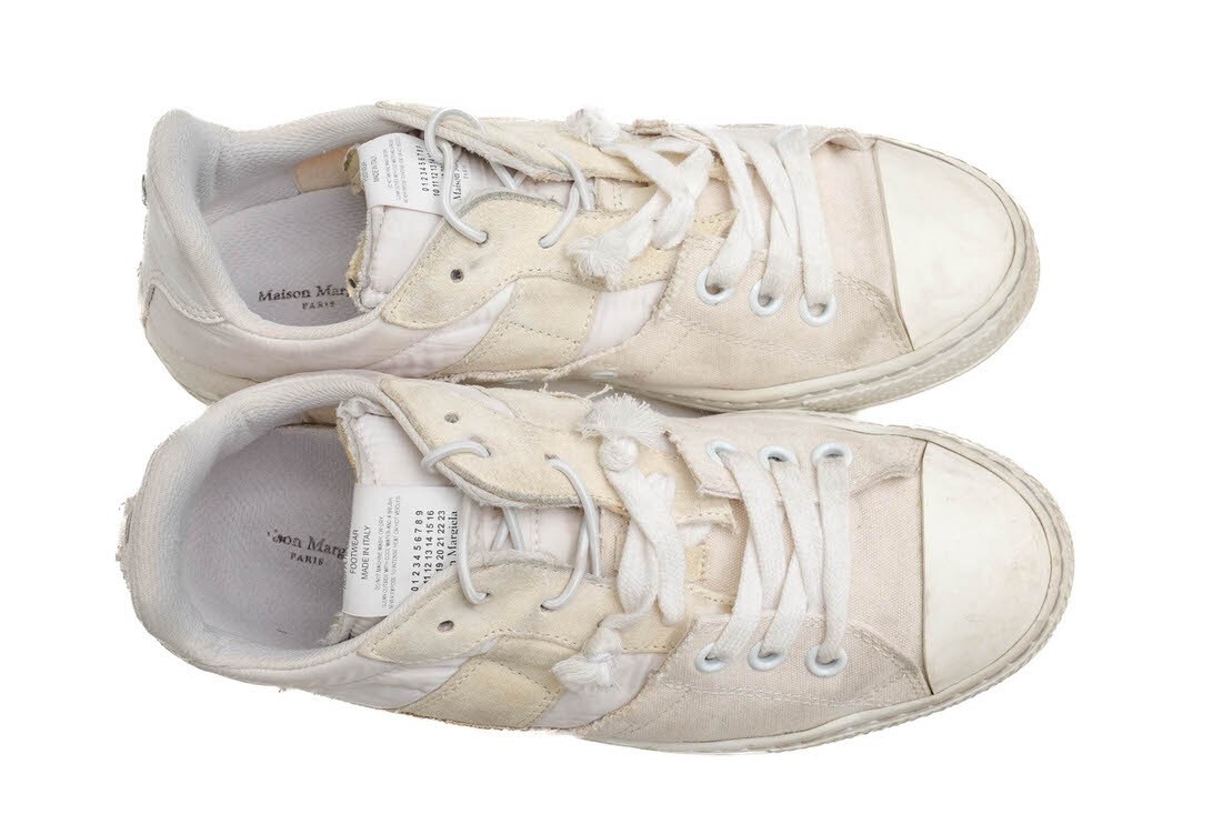Maison Margiela 37WS0480 EVOLUTION LOW TOP Sneakers Shoes 40 White