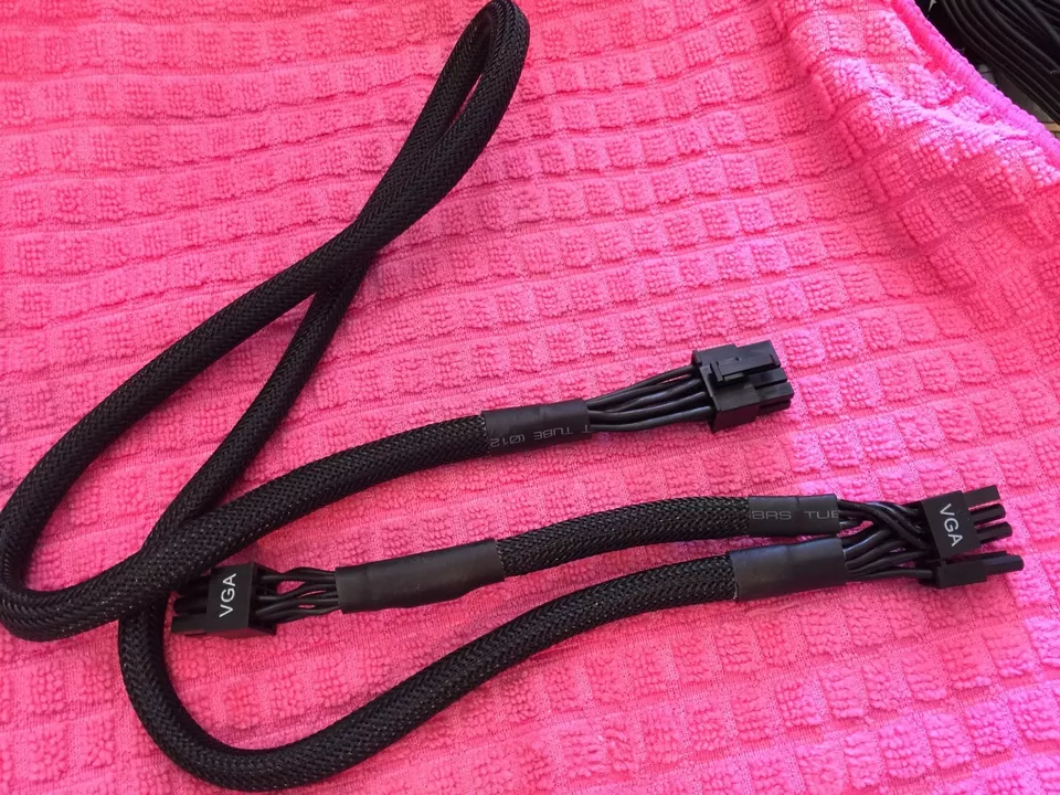 8 PIN TO dual 8+6 PCIE Power Cable for EVGA SuperNOVA 750-1300 B2 P2 B3 G2 G3 - Image 4 of 4