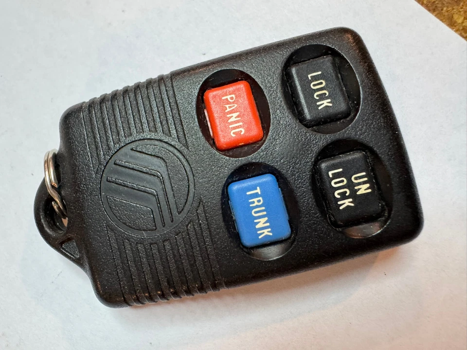 1 NEW 100% OEM 4 Button Mercury Car Key Fob Remote GQ43VT4T keyless CONTROL FAB - Image 4 of 4