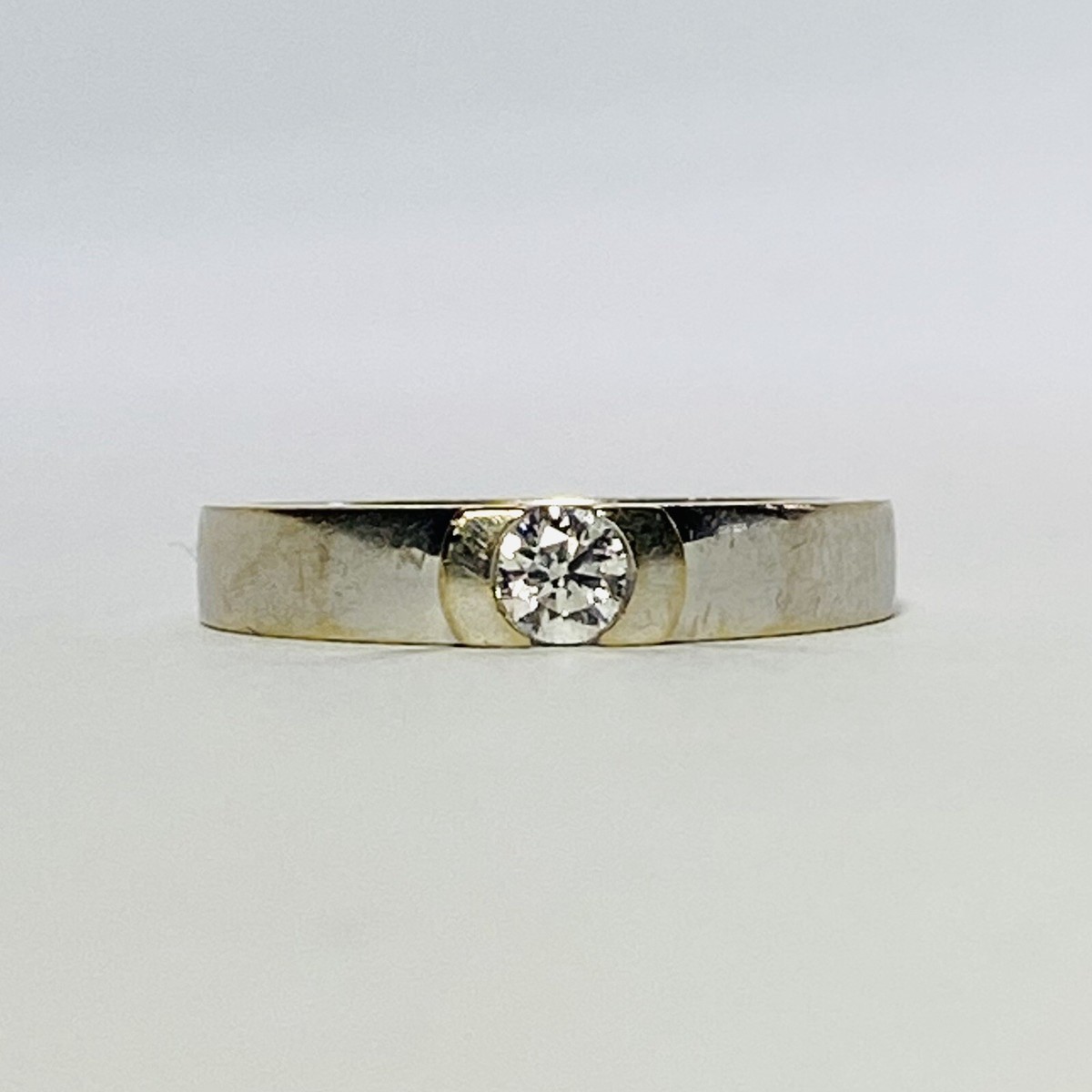 Golden Dew Korea 18K White Gold 0.25ct Diamond 3–4mm Size