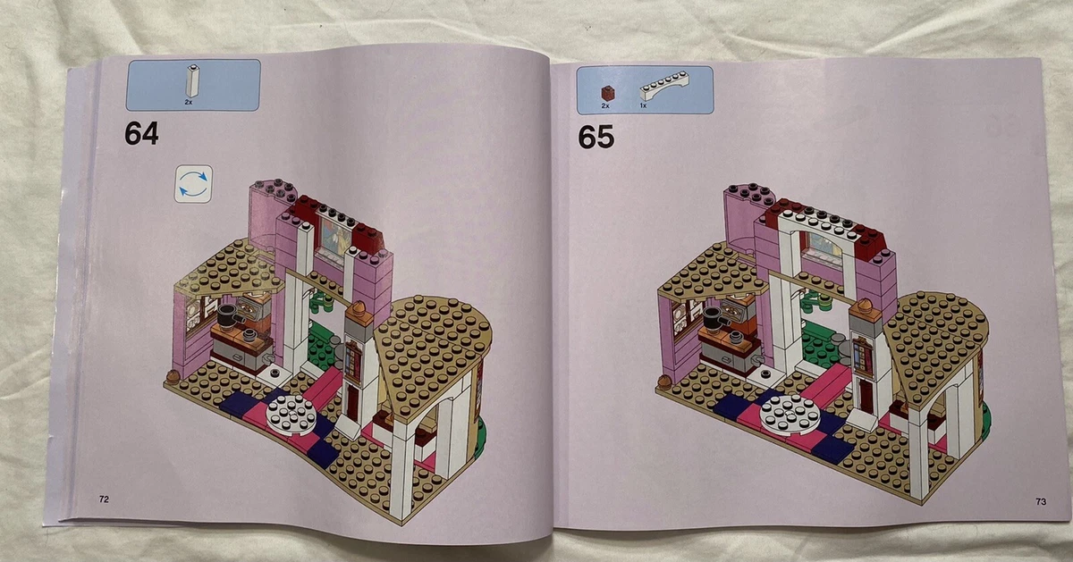 LEGO Disney Belle s Castle Replacement Instruction Booklet 41067