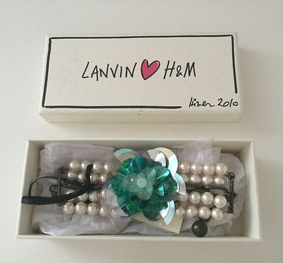 Lanvin for H&M Armband Blüte Schmuck Bracelet Neu