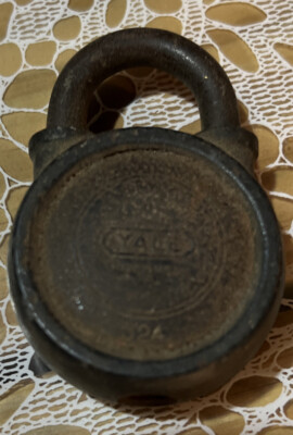 Vintage Lock Yale & Towne Mfg. No. 326 Padlock No Key 1930's