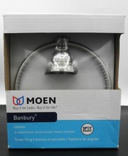 Moen Wall Mounted Towel Ring Brushed Nickel Banbury Y2686BN