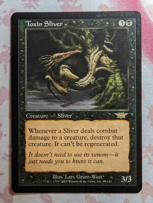 Magic: The Gathering Toxin Silver 84/145 Legions Set Regular Rare
