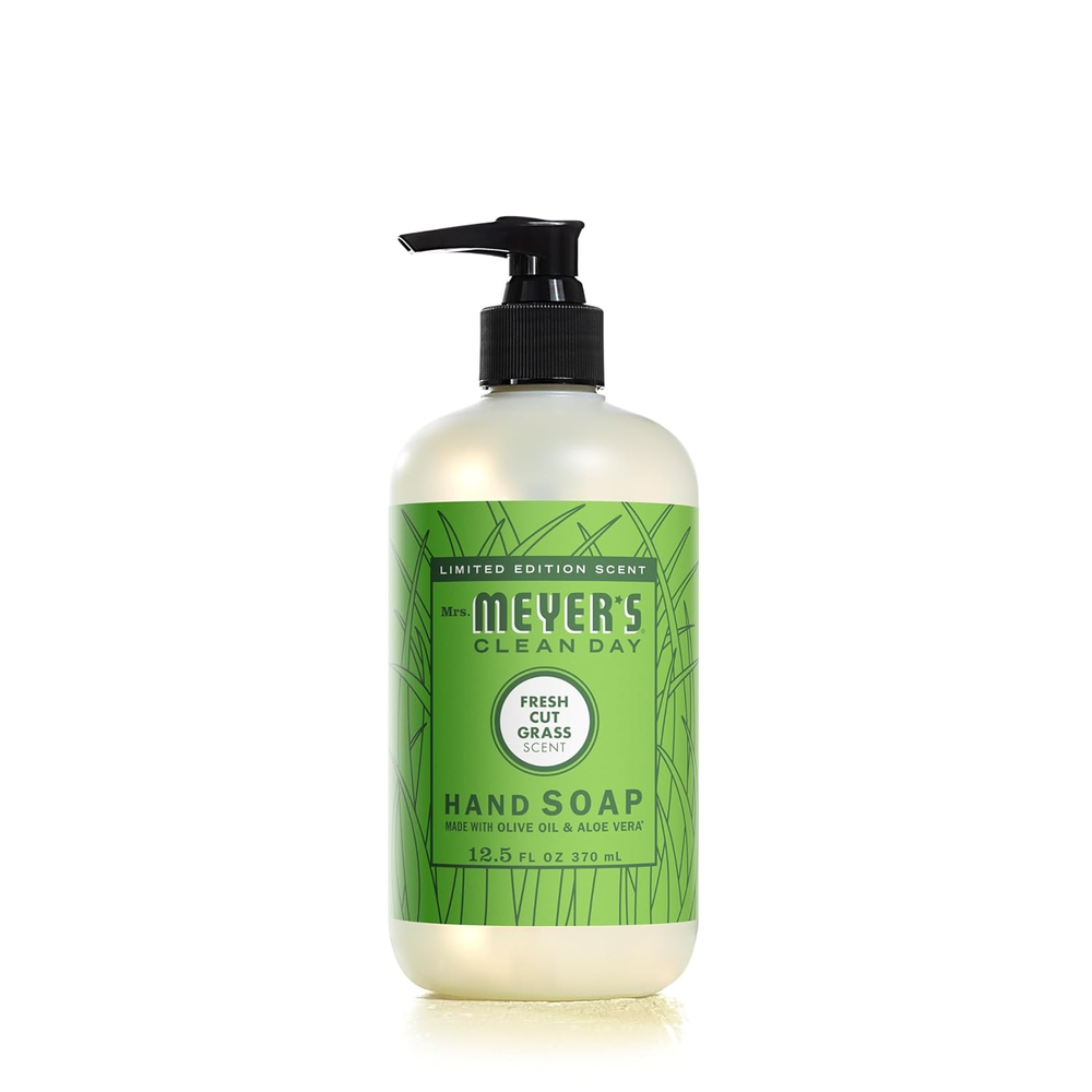 Mrs Meyers Fresh Cut Grass Liquid Hand Soap 12.5 oz