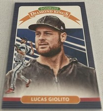 2020 Donruss Baseball Lucas Giolito Chicago White Sox Diamond Kings #12