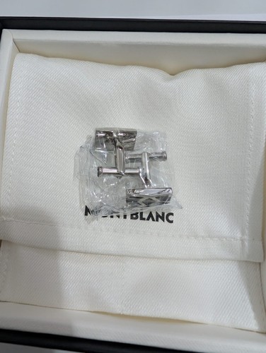 Montblanc Signature Collection Cufflinks - Stainless Steel Item: 114766 RRP £330 - Picture 8 of 9