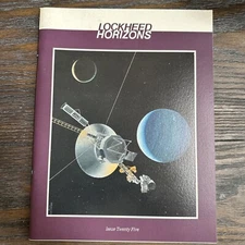 LOCKHEED HORIZONS December 1987 Monthly Publication MAGAZINE Rare Item ISSUE 25