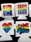 Lot Of 12 Pride Can Coolers & 11 Hand Beaded Pens. New! — photo 2