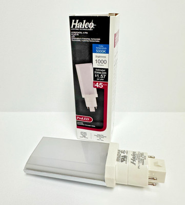 Halco 81119 PL13H/850/4P/LED Horizontal 4Pin Plug-in G24q Dimmable 5K 1000LM 13W