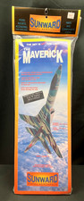 SUNWARD THE MAVERICK FLYING MODEL ROCKET KIT - OOP - SEALED - RARE AIRCRAFT NOSE