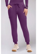 Healing Hands Scrubs Women Rhea Jogger Pant HH050 EGGPL Eggplant Free Ship