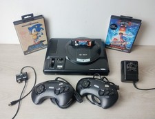 SEGA Mega drive 16 bit Console Bundle Inc. 2 Controllers, Leads, & Games