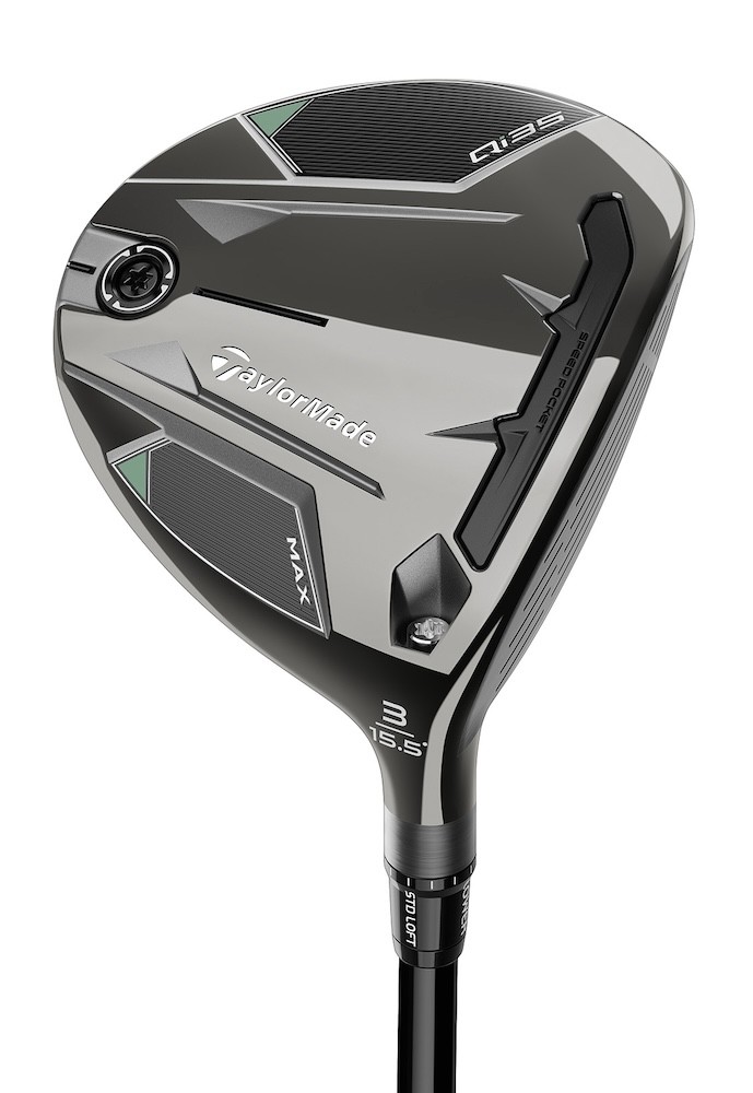 TaylorMade Qi35 Max Fairway Wood, Left Hand, Men's, Aluminum