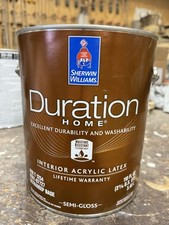 1 Gallon Sherwin Williams Duration Interior S...