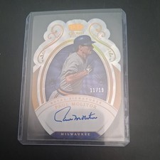 2023 Chronicles Baseball FOTL Paul Molitor Brewers Royal Signatures Auto /19