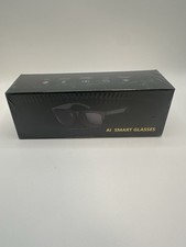 AI Smart Glasses Black V-10-S SIX-01 (A) Advanced Wearable Technology Eyewear