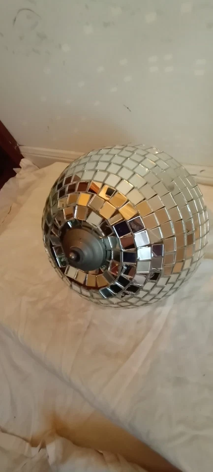Vintage 1980s Mirror Glass 8” Disco Ball! - Image 4 of 4