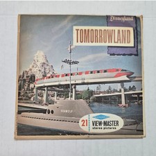 Vintage Sawyers View Master Disneyland Tomorrowland 3 Reel Set A179 USA Made