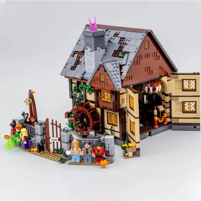 BRANDED Hocus Pocus: The Sanderson Sisters' Cottage (21341) Bausteine mit Figuren