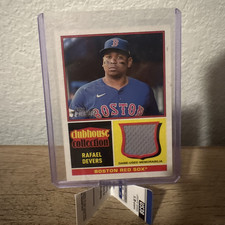Topps 2025 Heritage Rafael Devers Red Sox Clubhouse Collection Relic #CCR-RD