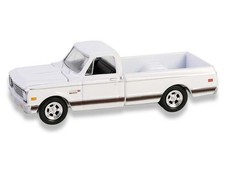 1972 Chevy Cheyenne C10 Short Bed White 1:64 Scale Model - Greenlight 30566
