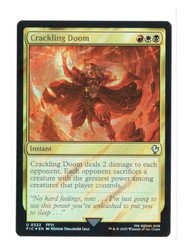 Crackling Doom (Surge Foil) Commander: Final Fantasy