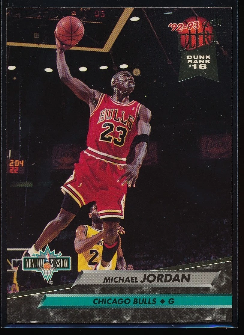 NBA ULTRA JAMS! マイケル・ジョーダン Michael Jordan 1992 1992-1993 ULTRA NBA JAM SESSION Card