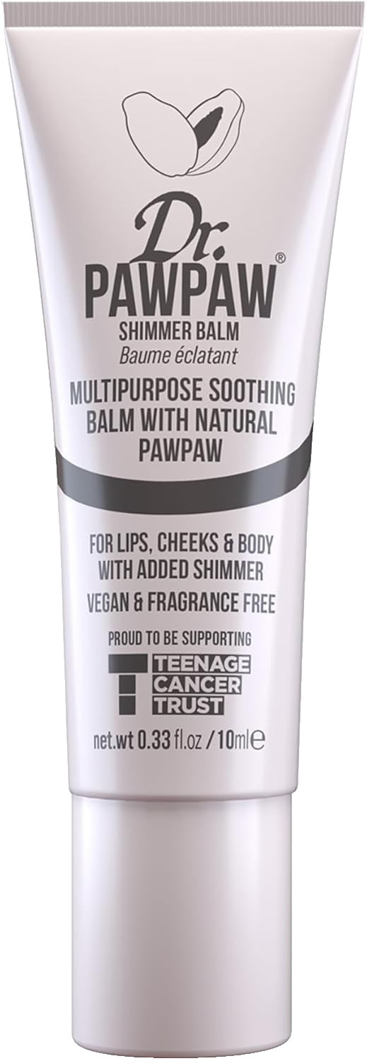 Dr.PAWPAW Shimmer, Multi-Purpose Balm for Hydrating Lips,Skin & Beauty Finishing