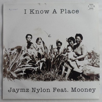JAYMZ NYLON feat. MOONEY - I KNOW A PLACE 12'' VINYL 1999 OOL001 *VG+/G+*